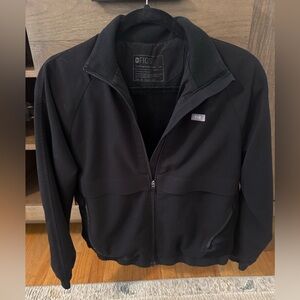Figs Classic Black Technical Jacket